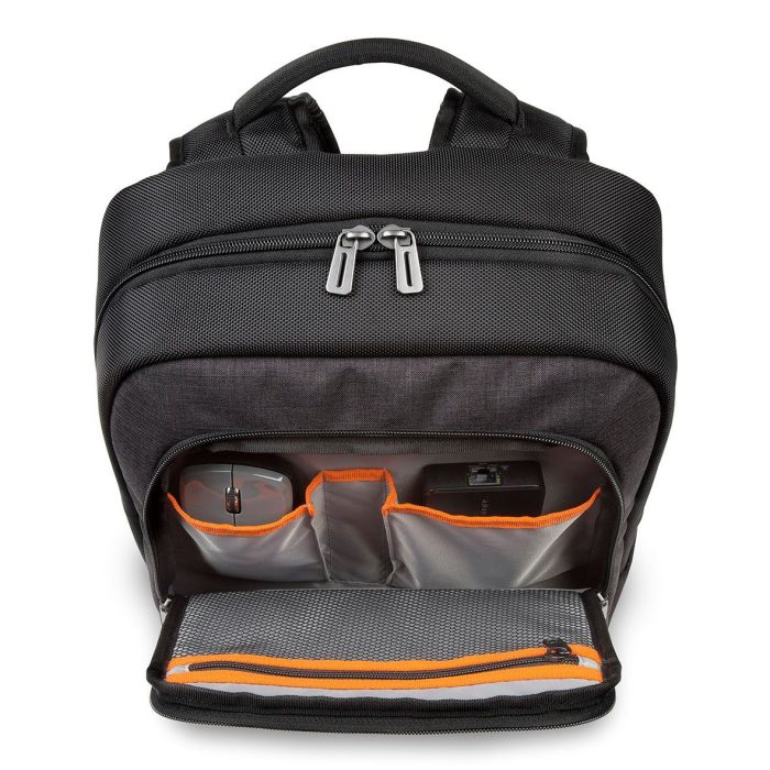 Targus CitySmart 12-15.6-inch Essential Notebook Backpack - Black and Grey