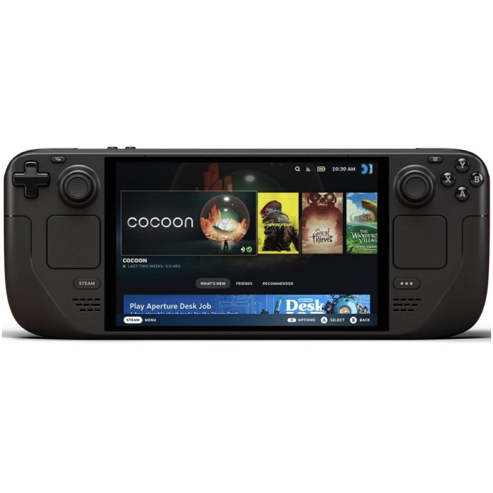steamdeck.001 Steam Deck Handheld Gaming Console | 64GB | Black - New Open Box