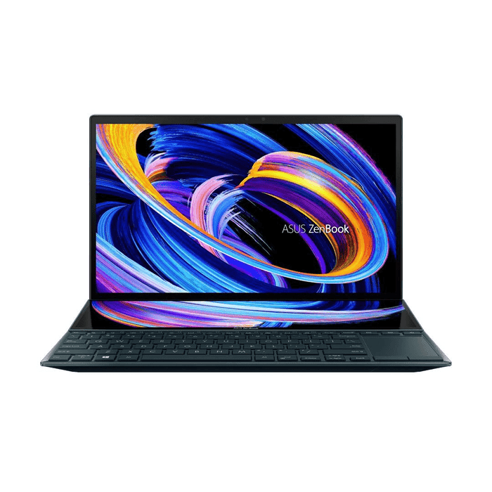 90nb0s41-m007j0-traditional-laptops-43182147567780_700x Asus Zenbook Duo 14" Touch | i7-1195G7 | 16GB RAM | 1TB SSD | Blue - Pre Owned
