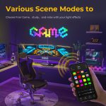 LinkedSparx Starter Kit 16pc Smart LED RGB Hexagon Lights, White