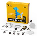 LinkedSparx Starter Kit 16pc Smart LED RGB Hexagon Lights, White