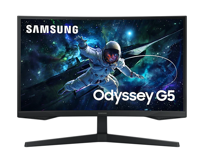 za-odyssey-g5-g55c-ls27cg552eaxxa-539912447 Samsung Odyssey G5 S27CG552EA 27" QHD Curved Gaming Monitor | 165Hz - New