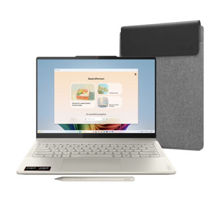 Lenovo Yoga 7 2-in-1 14AKP10 | 14″ OLED 2.8K Touch | Ryzen 7 350 | 32GB RAM | 1TB (Includes Lenovo Pen & Sleeve) – New