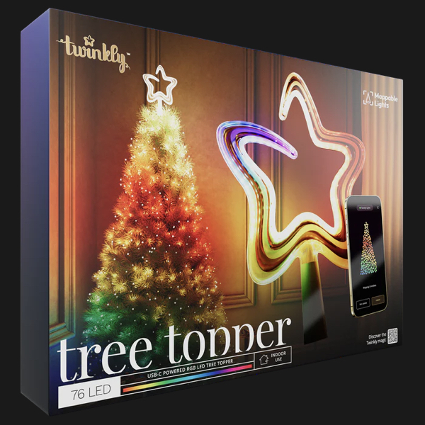 Twinkly.001 Twinkly Tree Topper 30-led (Star)