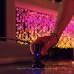 Twinkly | Curtain 210-LED Multicolor | 2.1M X 1.5M | Translucent Wire