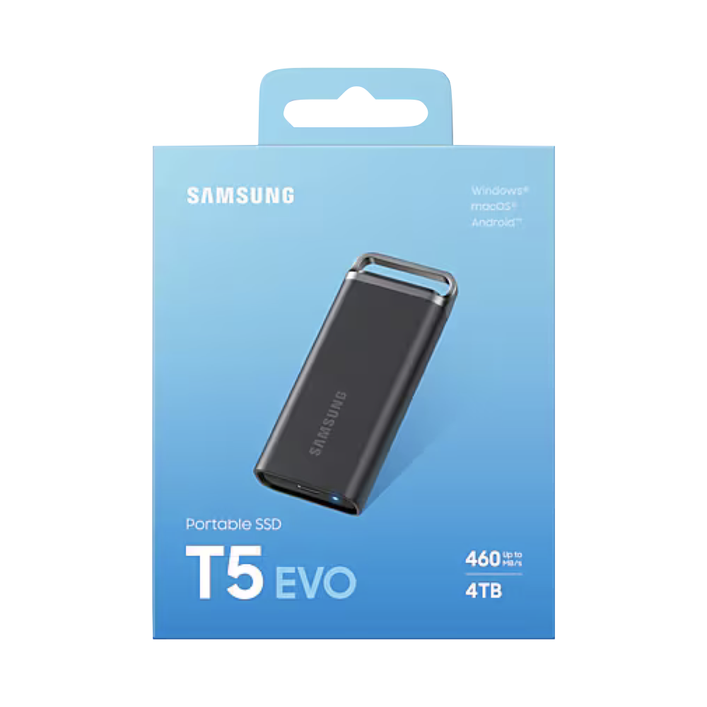 SAMSUNG T5 4TB.001 Samsung T5 EVO Portable SSD | 4TB - New