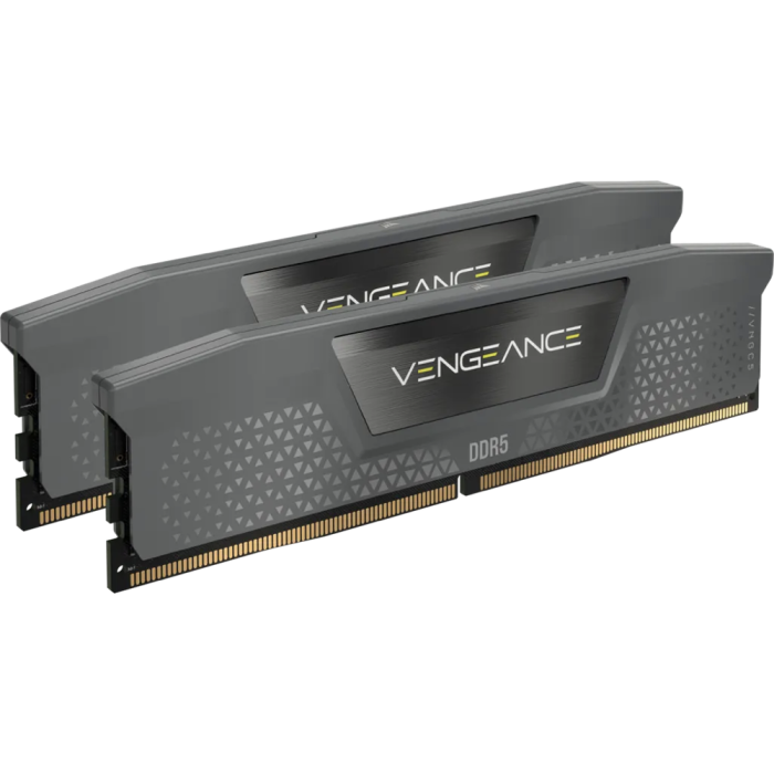 Corsair Vengeance 32GB (2x16GB) DDR5 DRAM 5200MT/s C40 AMD EXPO Memory Kit, 32 GB, 2 x 16 GB, DDR5, 5200 MHz, 288-pin DIMM, Grey - New - Image 2