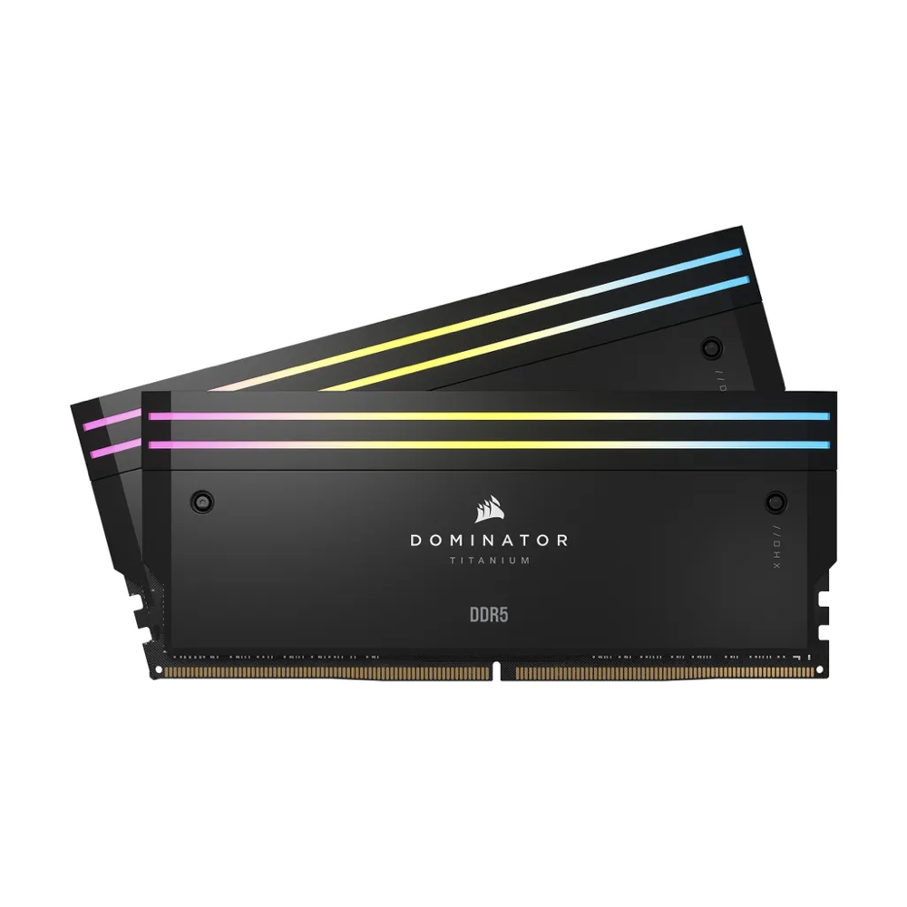 Corsair Dominator.001 Corsair Dominator Titanium CMP48GX5M2X7200C36, 48 GB, 2 x 24 GB, DDR5, 7200 MHz, 288-pin DIMM – New