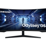 Samsung Odyssey G55T | 34-inch UWQHD 1000R Curved | 165Hz Refresh Rate | 1ms MPRT | VA Panel – New