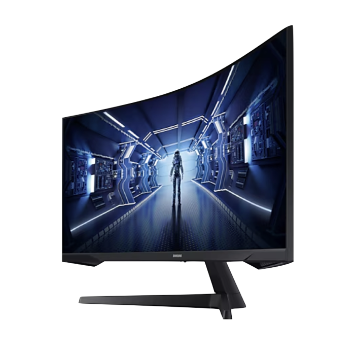 Samsung Odyssey G55T | 34-inch UWQHD 1000R Curved | 165Hz Refresh Rate | 1ms MPRT | VA Panel - New - Image 4