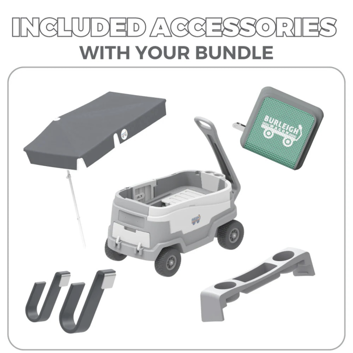 Burleigh Wagon Bundle | Including All Accessories  | Salt White (Monday Madness)