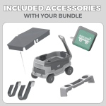 Burleigh Wagon Bundle | Including All Accessories  | Seafoam Green (Monday Madness) - Image 8