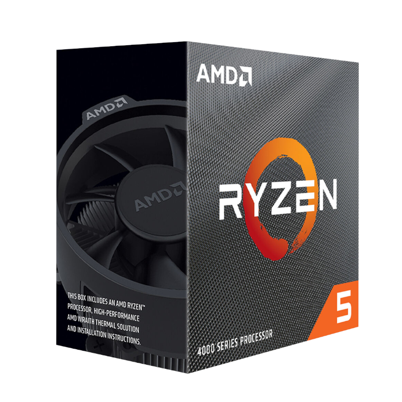 100-100000644BOX_wr_01 AMD Ryzen 5 4500 | 6-Core / 12-Thread | 3.6GHz Base / 4.1GHz Boost | AM4 Socket | 65W TDP – New