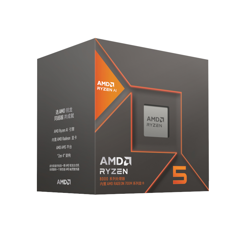 100-100001237BOX_wr_01 AMD Ryzen 5 8600G | 6-Core 4.3GHz | Radeon Graphics | AM5 Socket | 65W TDP – New