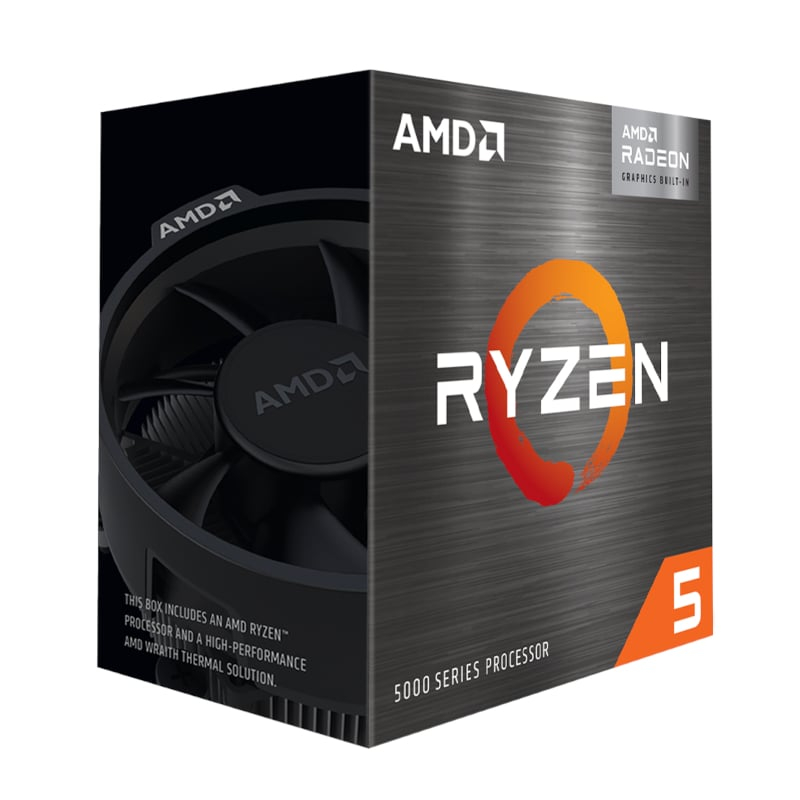 100-100001488BOX_wr_01 AMD Ryzen 5 5600GT | 6-Core / 12-Thread | 3.6GHz Base / 4.6GHz Boost | AM4 Socket | Radeon Graphics – New
