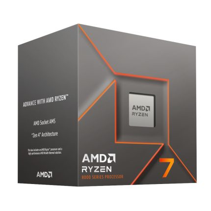AMD Ryzen 7 8700F | AM5 Socket | 8 Cores / 16 Threads | 4.1GHz Base / 5GHz Boost | 65W TDP – New