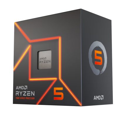 AMD Ryzen 5 7400 | 6-Core / 12-Thread | 3.3GHz Base / 4.3GHz Boost | AM5 Socket | DDR5 & PCIe 5.0 – New