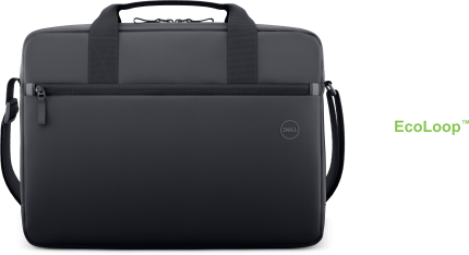 Dell EcoLoop Essential Briefcase | Fits 14-16 Inch Laptops | Eco-Friendly Materials | Padded Laptop Compartment | Professional Carry – New