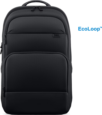 Dell Pro 14-16 Plus EcoLoop Backpack CP5626 | Fits 14–16 Inch Laptops | Eco-Friendly Materials | Padded Laptop Compartment | Professional Design – New