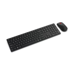 Lenovo Wireless Multi-Mode Pro Combo Keyboard and Mouse 6000 | Multi-Mode Wireless | Full-Size Keyboard | Ergonomic Mouse | Plug & Play – New