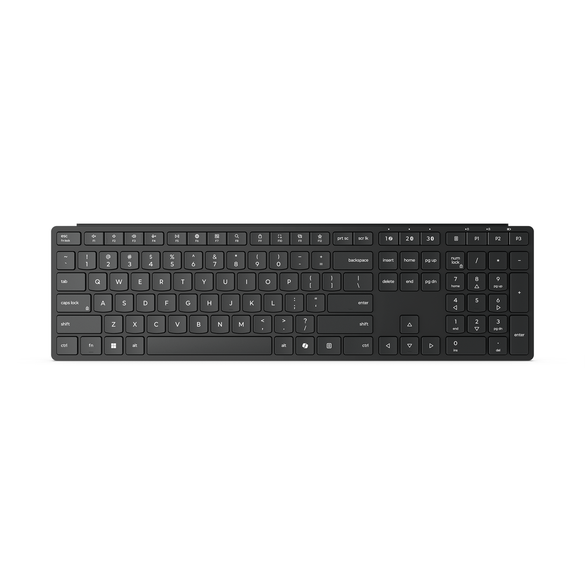 4Y41S04659_default Lenovo Wireless Multi-Mode Pro Keyboard 6000 | Multi-Device | Wireless | Compact Design | Quiet Keys – New