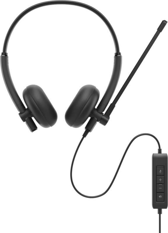 520-BBLV_default Dell WH125 Wired Headset | Wired | Noise-Isolating | Flexible Mic | 3.5mm Jack – New