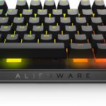 Alienware Tenkeyless Gaming Keyboard | AlienFX RGB | 16.8M Colours | US-English Layout | Adjustable Height – New