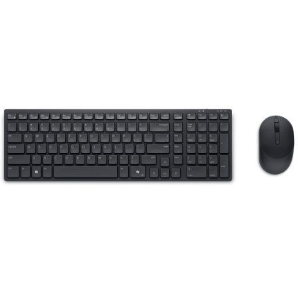 Dell Pro Compact Silent Keyboard and Mouse | KM555 | Wireless | Quiet Keys – New