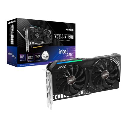 ASRock Intel Arc B580 Challenger OC | 12GB GDDR6 | 192-Bit | Up to 2740MHz – New