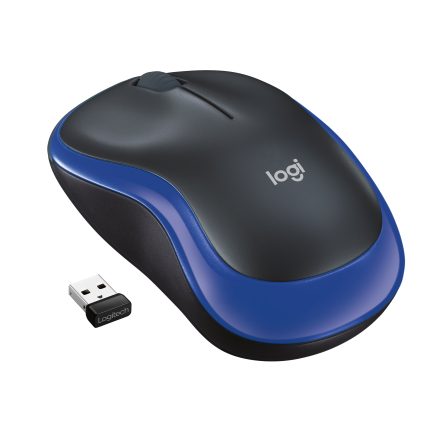 Logitech M185 Wireless Mouse – Blue
