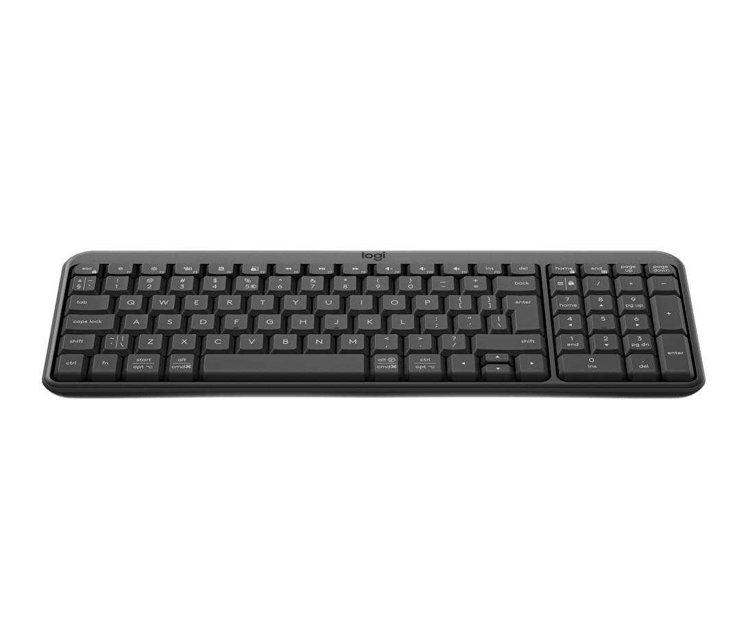 920-013451_default Logitech K250 Compact Bluetooth Keyboard | Wireless | Spill-Resistant | 12-Month Battery | 64% Recycled Plastic – New