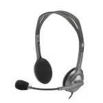 Logitech H111 | Wired Stereo Headset | Noise-Cancelling Mic | 3.5mm Jack – New