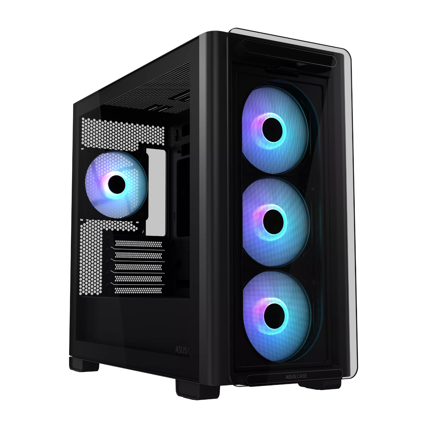 A23PLUS-BK_Asus-A23-PLUS-ARGB-Micro-ATX-Gaming-Chassis-Black_wr_01 Asus A23 Plus ARGB | Micro-ATX Gaming Chassis | ARGB Aura Sync | 380mm GPU Clearance | 165mm CPU Clearance – New