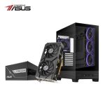 Asus UWM 2 Gaming Combo | A31 PLUS Mid Tower | RX 7600 8GB GDDR6 | PRIME 750W PSU | 3-in-1 Bundle – New