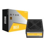 Antec Atom B650 | 650W Output | 80 PLUS Bronze Certified | 120mm Silent Fan | Non-Modular – New