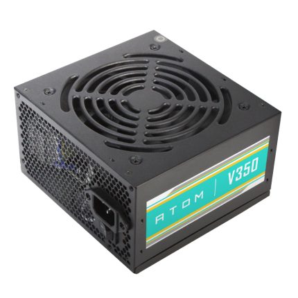 Antec Atom V350 | 350W Output | 120mm Silent Fan | CircuitShield Protection | Non-Modular – New