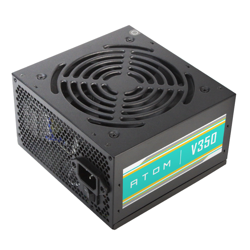 ATOM-V350_wr_01a Antec Atom V350 | 350W Output | 120mm Silent Fan | CircuitShield Protection | Non-Modular – New