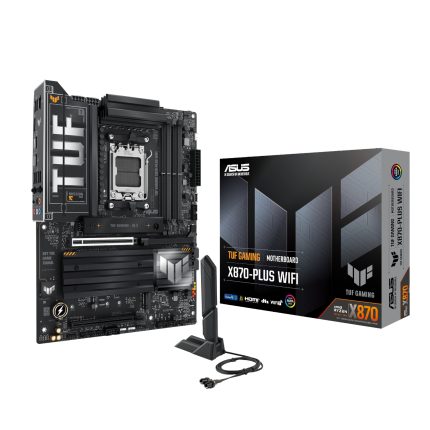 ASUS TUF Gaming X870-PLUS WIFI | AMD AM5 | PCIe 5.0 | Wi-Fi 7 | DDR5 8000+MT/s – New