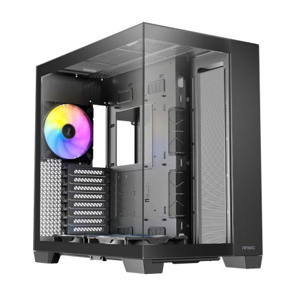 Antec C8 ARGB | E-ATX Full Tower | 270° Panoramic Glass | 3x ARGB PWM Fans | Dual Chamber Cooling – New