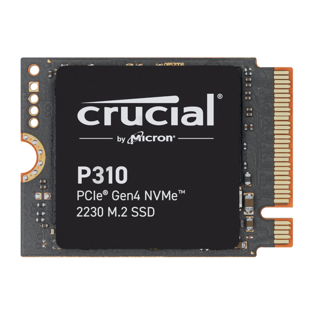 CT2000P310SSD2_wr_01a Crucial P310 | 2TB NVMe M.2 SSD | PCIe Gen4 | 7,100MB/s Read | 2230 Form Factor – New