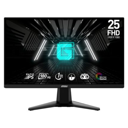 MSI G255F | 24.5-inch FHD 180Hz | Rapid IPS 1ms | Adaptive Sync | HDMI & DisplayPort – New
