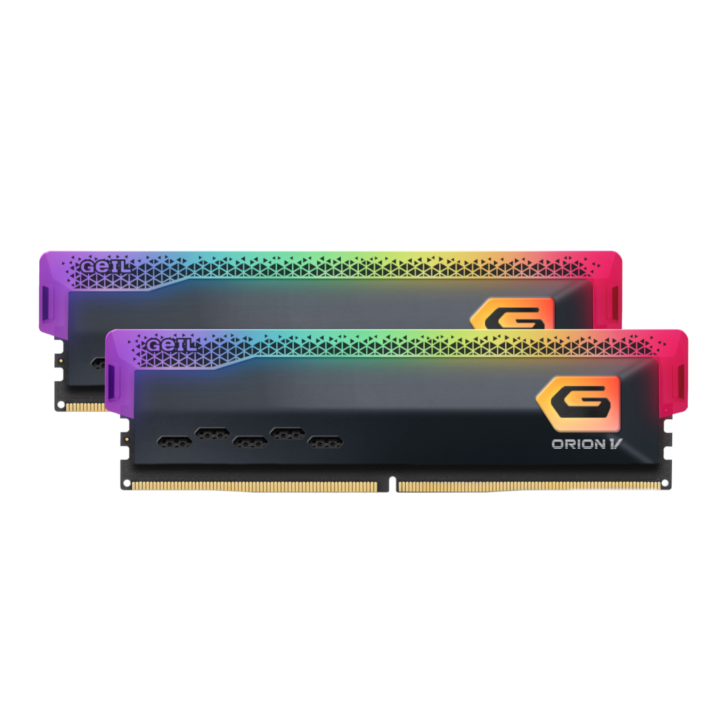 GAVSG532GB6000C36CDC_Geil-Orion-V-RGB-32GB-6000MHz-DDR5-Desktop-Gaming-Memory-Kit-2-x-16GB-–-Grey_wr_01 GeIL Orion V RGB | DDR5 6000MHz | 32GB Kit (2x16GB) | CL36 | Intel XMP 3.0 & AMD EXPO – New