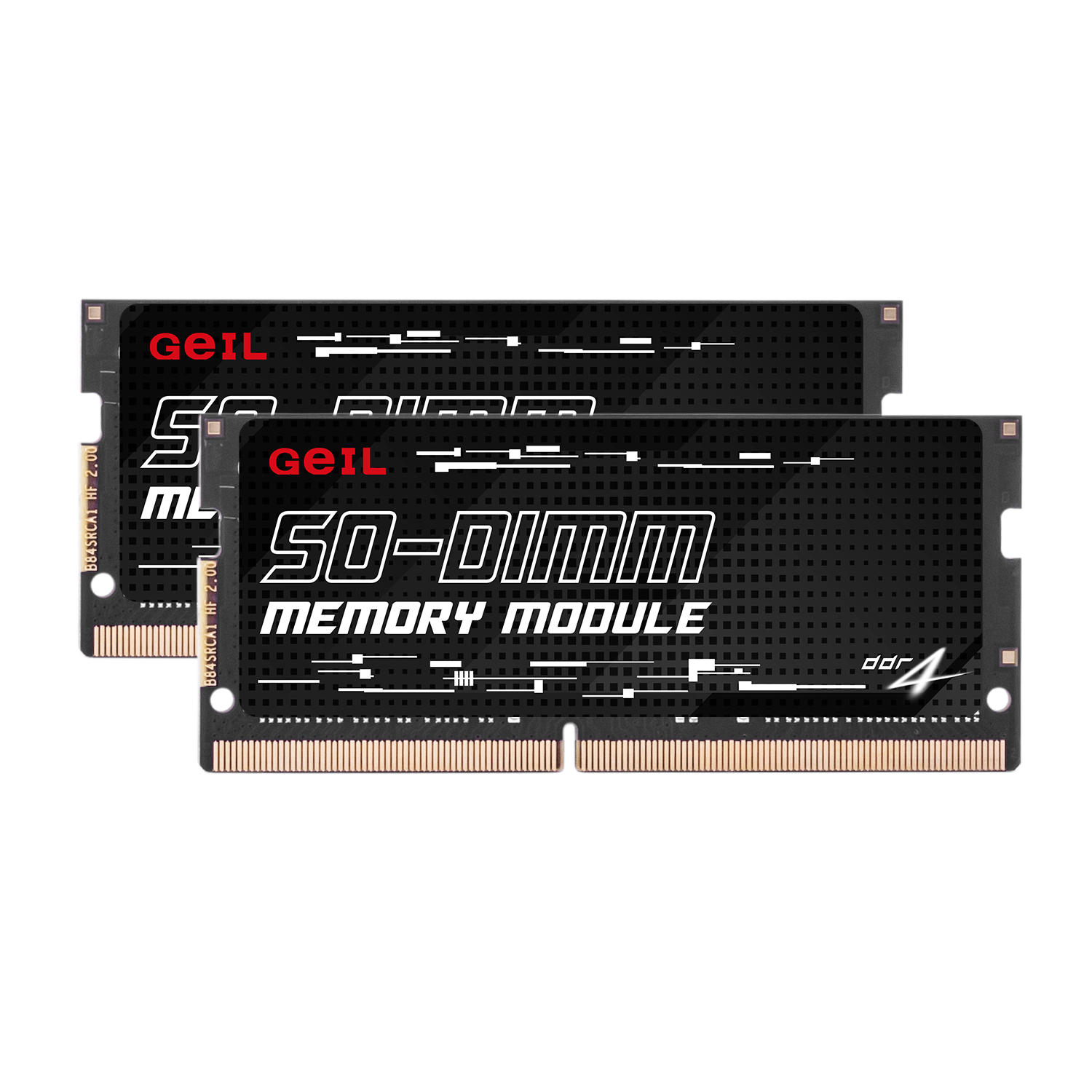 GS432GB3200C22DC_GeIL-Pristine-32GB16GB-x-2-DDR4-3200MHz-Notebook-Memory-Kit-Black_wr_01 GeIL Pristine | 32GB DDR4 Kit (2x16GB) | 3200MHz SO-DIMM | CL22 | 1.20V – New