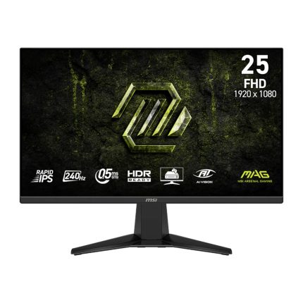 MSI MAG 255F X24 | 24.5-inch FHD IPS | 240Hz Refresh Rate | 0.5ms Response | Adaptive-Sync – New