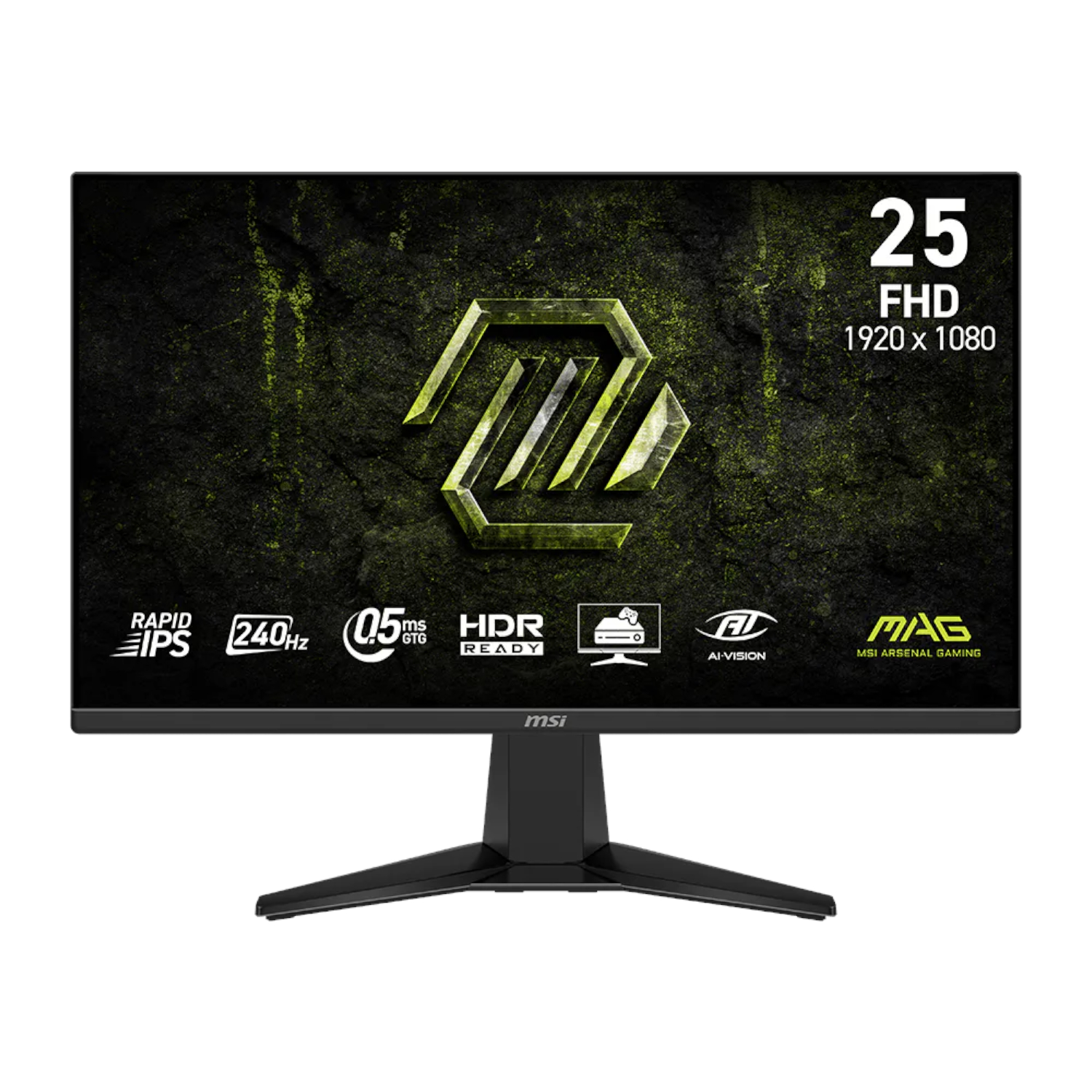 MAG-255F-X24_MSI-MAG-255F-X24-25-inch-FHD-240Hz-IPS-Gaming-Monitor-Black_wr_01a MSI MAG 255F X24 | 24.5-inch FHD IPS | 240Hz Refresh Rate | 0.5ms Response | Adaptive-Sync – New
