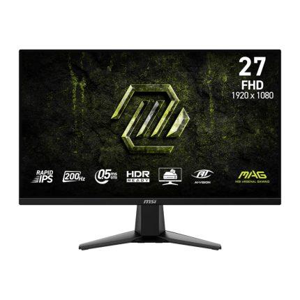 MSI MAG 275F E20 | 27-inch FHD Rapid IPS | 200Hz Refresh Rate | 0.5ms Response Time | 115% sRGB – New