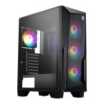 MSI MAG FORGE 130A Airflow | Mid-Tower ATX | Tempered Glass | 4x Auto-RGB Fans | 330mm GPU Support – New