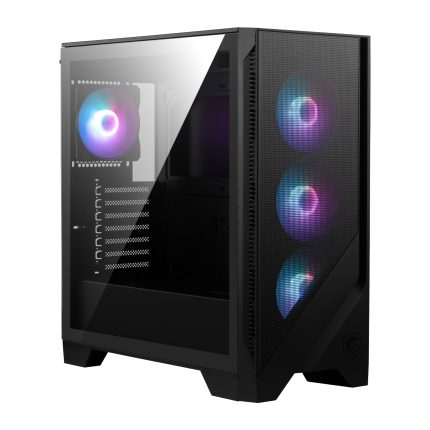 MSI MAG Forge 320R Airflow | Mid Tower ATX | 4x ARGB Fans | 390mm GPU Clearance | 360mm Radiator Support – New