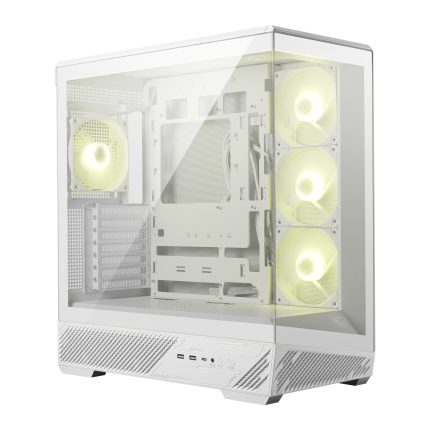 MSI MAG PANO 130R PZ | ATX Mid-Tower | Panoramic Tempered Glass | 4x ARGB Fans | 400mm GPU Support – New