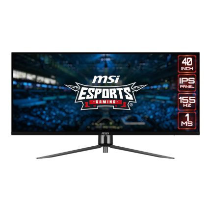 MSI MAG 401QR | 40-inch UWQHD 21:9 Ultrawide | 155Hz Refresh Rate | 1ms MPRT | AMD FreeSync Premium – New